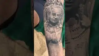 Healed Cambodian Angkorian body suit tattoo by Robert Pho #tattoo #ink #tattooartist #tattooink