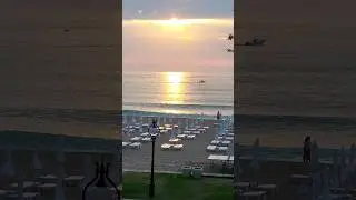 Sunshinining at Goldstrand (Gold Beach) Bulgaria