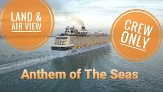Royal Caribbean Anthem of The Seas Land & Drone view September 2020
