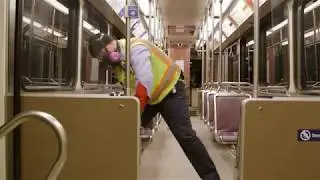 Cleaning MAX and buses with disinfectant