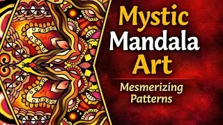 Fire Mandala | Hand-Drawn Sacred Geometry Art