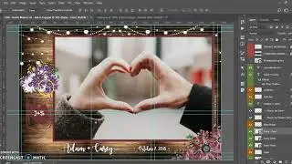 Photo Booth Graphics Rustic Mason Jar Template v2 Editing Tutorial