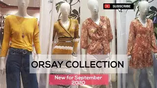 НОВАЯ КОЛЛЕКЦИЯ ORSAY на сентябрь 2020 года / #Модалето-предосенняя / Виртуальный шопинг