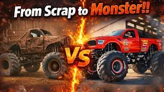 From Scrap to Monster! 🔥 Epic Car Transformation & Satisfying Cleaning 🚘✨