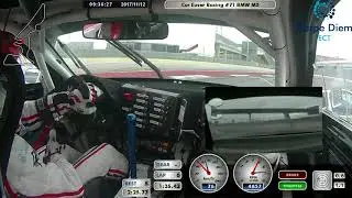 2017 Hankook 24H COTA Cor Euser Racing BMW E46 M3 Chapman Ducote onboard