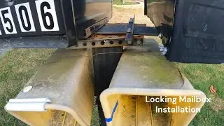 Locking Mailbox Installation
