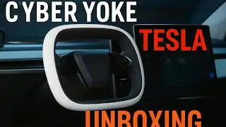 The most stylish steering wheel for Tesla &mdash; CYBER YOKE 2026 🚘