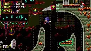 Glory Pixels Plays Sonic CD For The First Time EVER!!!!