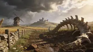 Calm Celtic Medieval Music 🍃 Fantasy Medieval Landscape | Relaxing Ancient Instrumental