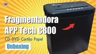 📀  Fragmentadora APP Tech I C 800 I Unboxing