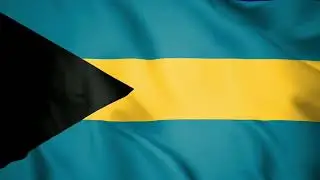 Bahamas Waving Flag | Royalty Free | No Copyright