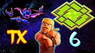 New Ultimate TH6 HYBRID/TROPHY Base 2018!! COC Town Hall 6 (TH6) Hybrid Base Design - Clash of Clans