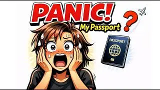 I Lost My Passport at the Airport... 😱 (MY TRAVEL NIGHTMARE)