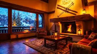 Luxury Ski Resort Apartment 🏔️ Fireplace & Quiet Snow View [4K OLED Safe]