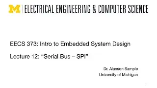 EECS 373 - Fall 2023 - Lecture 12.3: 