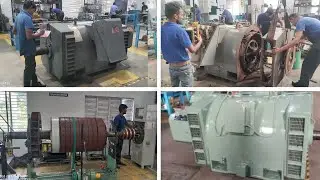 Rotor Winding Repair Work & Full Service On LT Motor ( 932KW )