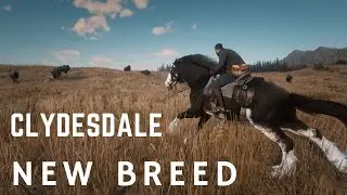 New Horses │ Clydesdale - Red Dead Redemption 2 - Modded PC