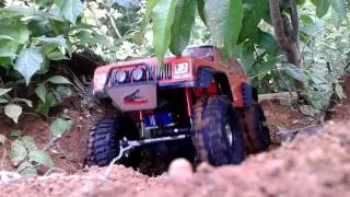 Rc jeep crash