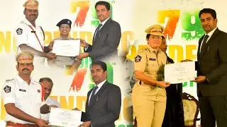 Certificate of For rendering Meritorious Service Whildisharging Police Duties | Ap Smart News