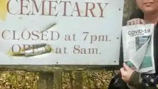 Telling Aux Sable Cemetery about COVID-19. Asking spirits for intervention. Angels & demons there #1