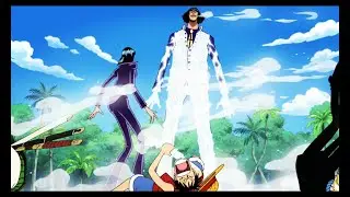 Strawhats VS Aokiji Full Fight Long Ring Long Land Arc | Water 7 Saga |