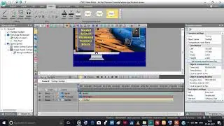 how to add text rectangle tooltips vsdc part 14