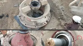 How to replace Cone Mental-Liner & dust seal  in Cone Crusher full video (@sandipvarma9338 )