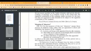 COMPANY LAW IN GHANA-   DIRECTORS -   ANALYSIS OF SECTION 170 OF COMPANIES ACT 2019