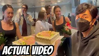 KIM CHIU NAIYAK SA BIRTHDAY SURPRISE NINA PAULO AVELINO, MAM CORY AT DIREK LAUREN