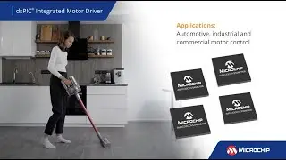 Integrated Motor Drivers With dsPIC&reg; DSCs
