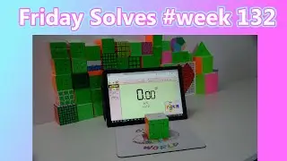 Firdays Solves #week 132 |  4x4 Sub 55 mo3