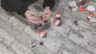 I'm unboxing Stranger Things Kinder Joy eggs 😊