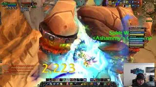 Intense WSG game!  Enhancement Shaman pvp 8.0.1