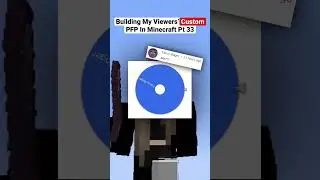 Building my viewers&rsquo; custom profile picture in Minecraft #33 #shorts #minecraft #shoutout