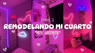 REMODELANDO MI CUARTO A AESTHETIC *resultado*🩷🌙