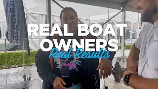 Azimut Boat Owner, Dave, Talks About His ElectroStrainer at FLIBS (Fort Lauderdale Int'l. Boat Show)