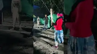 Bone-breaking competition at picnic today