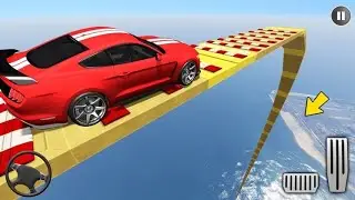 Muscle Car Stunts 2024 - Mega Stunt Ramp Simulator - Android Gameplay #2