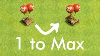 Air Bomb Level 1 to Max | Clash of Clans