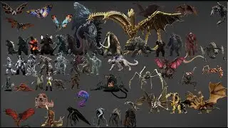 Godzilla vs Kaiju | Evolution of Power Across Eras IV #godzilla #kingghidorah
