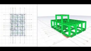Baştan Sona Tek Katlı Konutun Statik Analizi l Donatı ve Beton Maliyetli l TBDY2018'e Göre