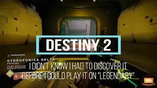 Destiny 2 Lightfall || Hydroponics Delta || Lost Sector || Neomuna Neptune || GameSimple