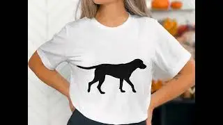 Labrador Retriever Silhouette SVG, Dog Breed Clipart, Pet Vector, Hunting Dog Digital Cut File
