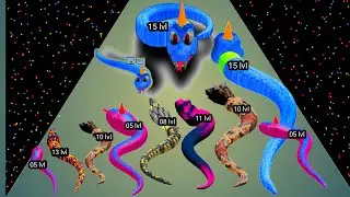 Snake Run, Merge & Evolve | Level Up Gameplay