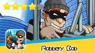 Robbery Bob HIGH RISE Level 4 Walkthrough Prison Bob Recommend index four stars
