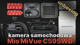 Kamera samochodowa Mio MiVue C595WD - unboxing