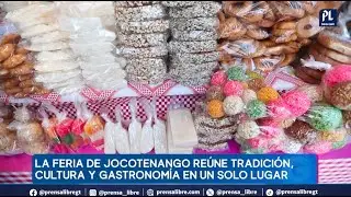 Guatemaltecos disfrutan de juegos y platillos típicos en la feria de Jocotenango