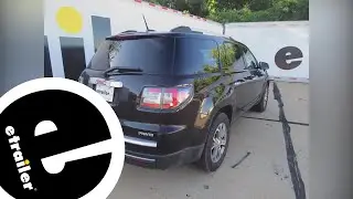 etrailer | Best 2016 GMC Acadia Trailer Hitch Options