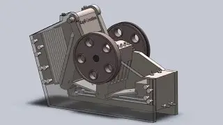 Stone Crushing Machine Simulation in 3D Crushing RocksRock Crusher Animation How Stone Crushers Work