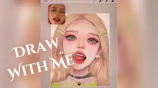 Draw with me | Practicing drawing on the Procreate app #drawing #digitalart #procreate